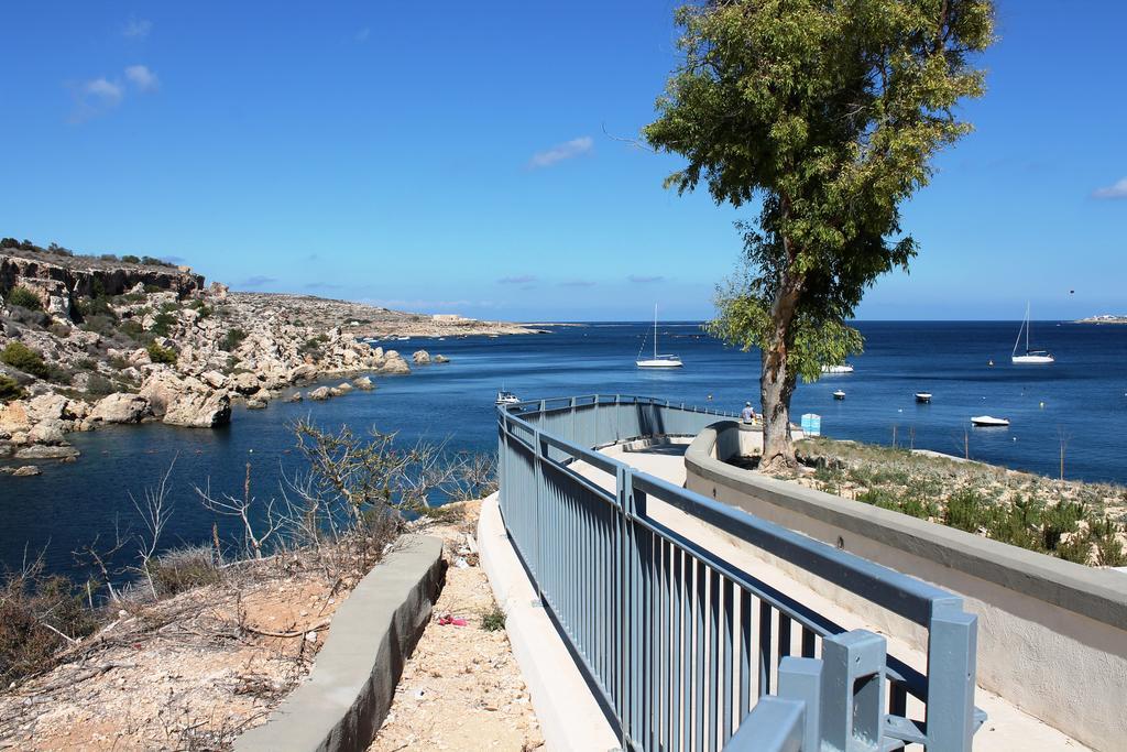 Bayview 2 Bedroom Seaview Apartment With Large Terrace With Panoramic Views - By Getawaysmalta San Pawl il-Baħar Eksteriør bilde