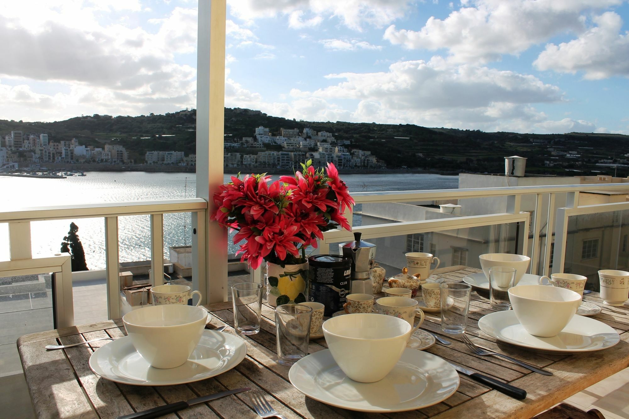 Bayview 2 Bedroom Seaview Apartment With Large Terrace With Panoramic Views - By Getawaysmalta San Pawl il-Baħar Eksteriør bilde